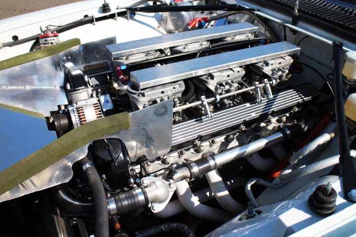 Chassis #001 @ 2014 Donington Historic Festival.