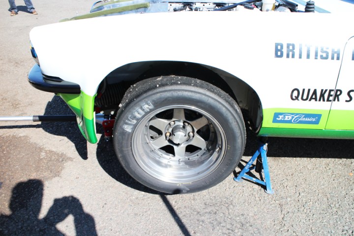 Chassis #001 @ 2014 Donington Historic Festival.