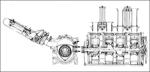 Mazda R26B Engine Diagram.