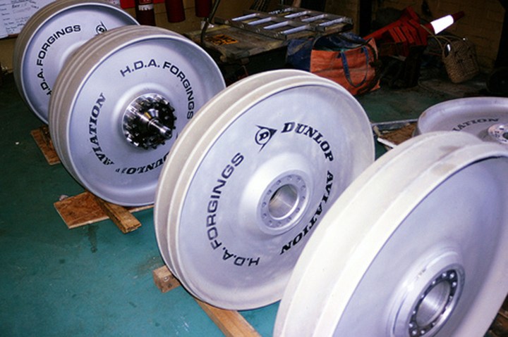 The Dunlop developed and purpose built wheel.