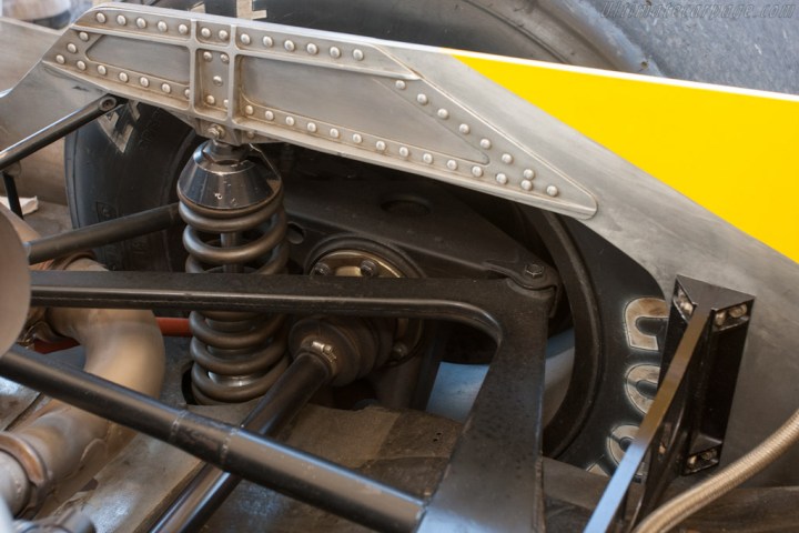 Rear packaging and suspension.