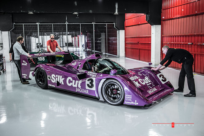 The 1991 WSC Jaguar XJR-14 © Stéphane Sasso - Sassography.