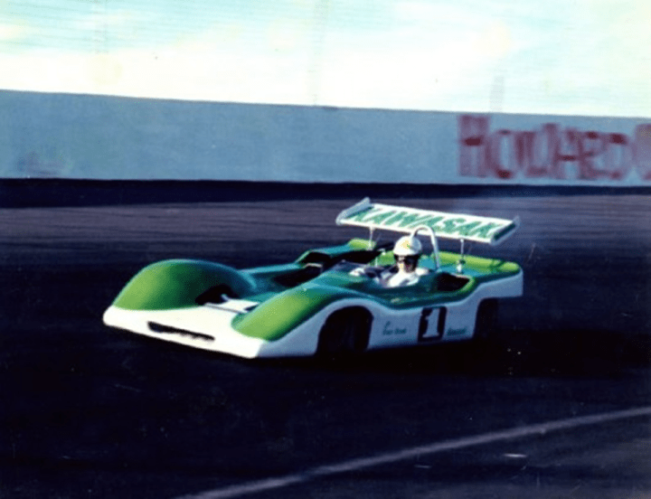 The Kawasaki Car at Speed.