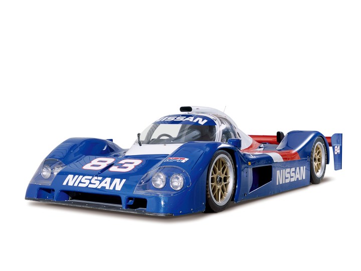 The Nissan P35 with its final aerodynamic package.