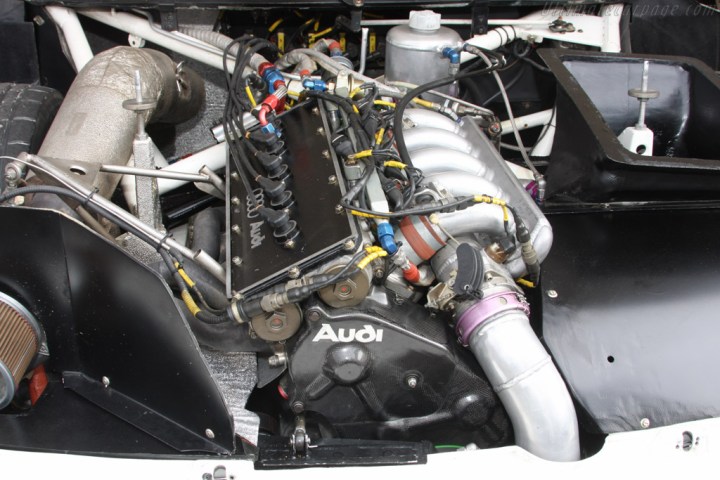 The 1989 Audi IMSA GTO engine.