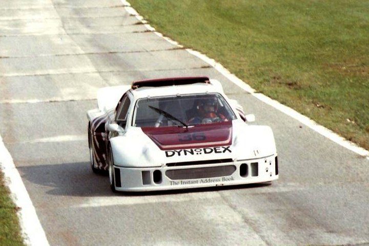 The IMSA GTO version of the RS200 here at Mid-Ohio in 1991.