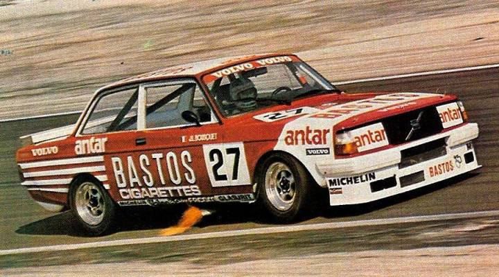 The 1982 French "Production" Volvo 240T.