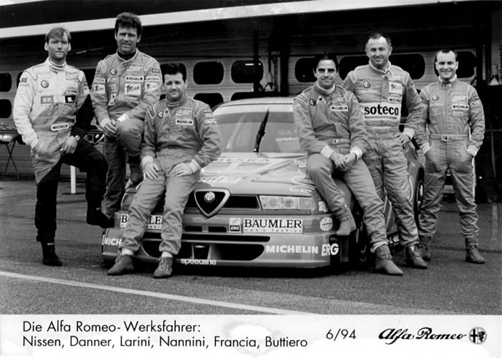 Die Alfa Romeo Werksfahrer.