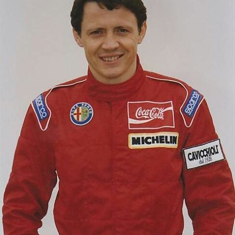 Stefano Modena or Alfa Corse "Hot Shoe".